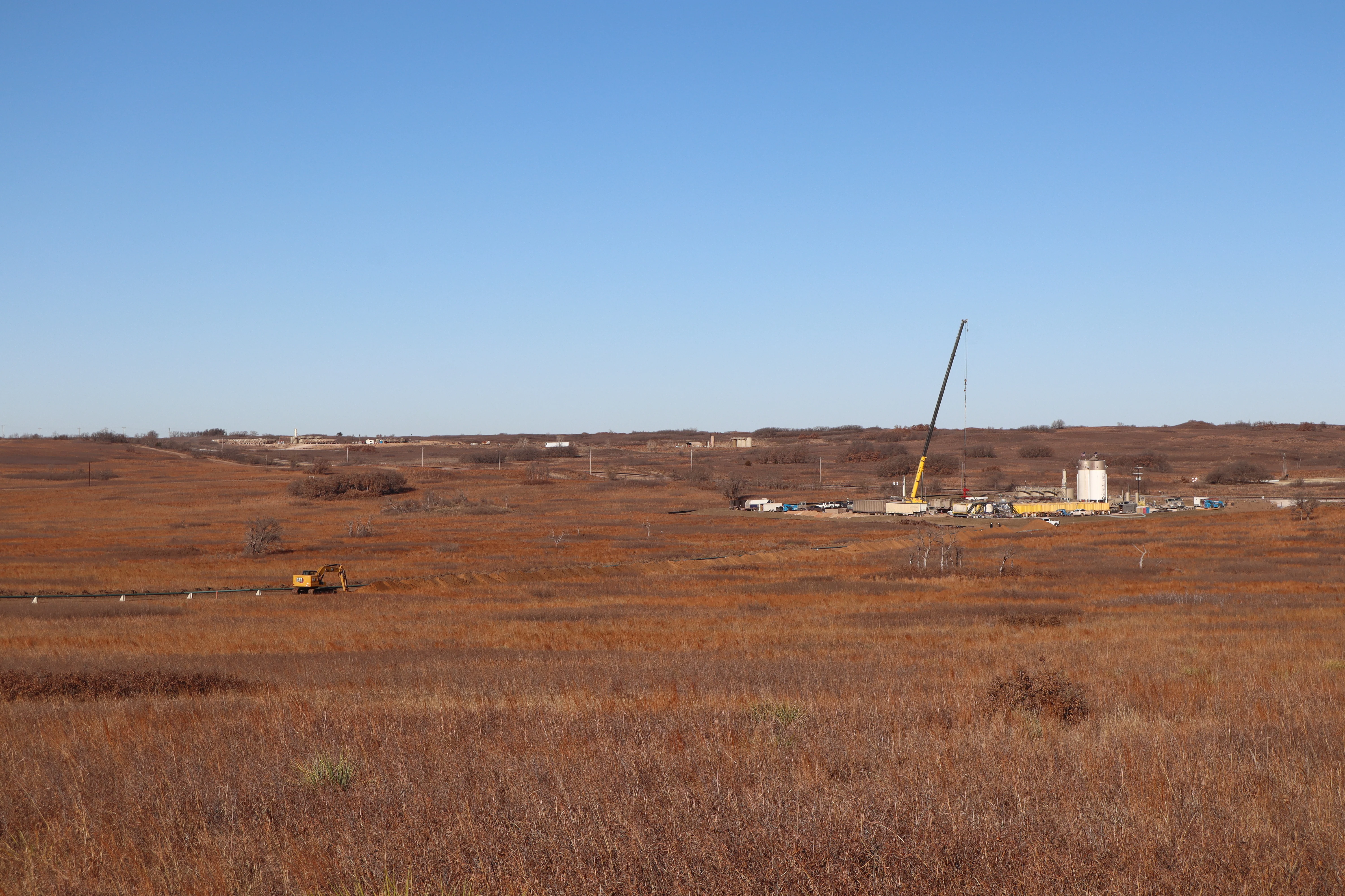 Industrial Site Panoramic View